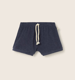 Cozmo Soft Terry Cloth Baby Shorts Blue Melange-Soft Terry Cloth ss26