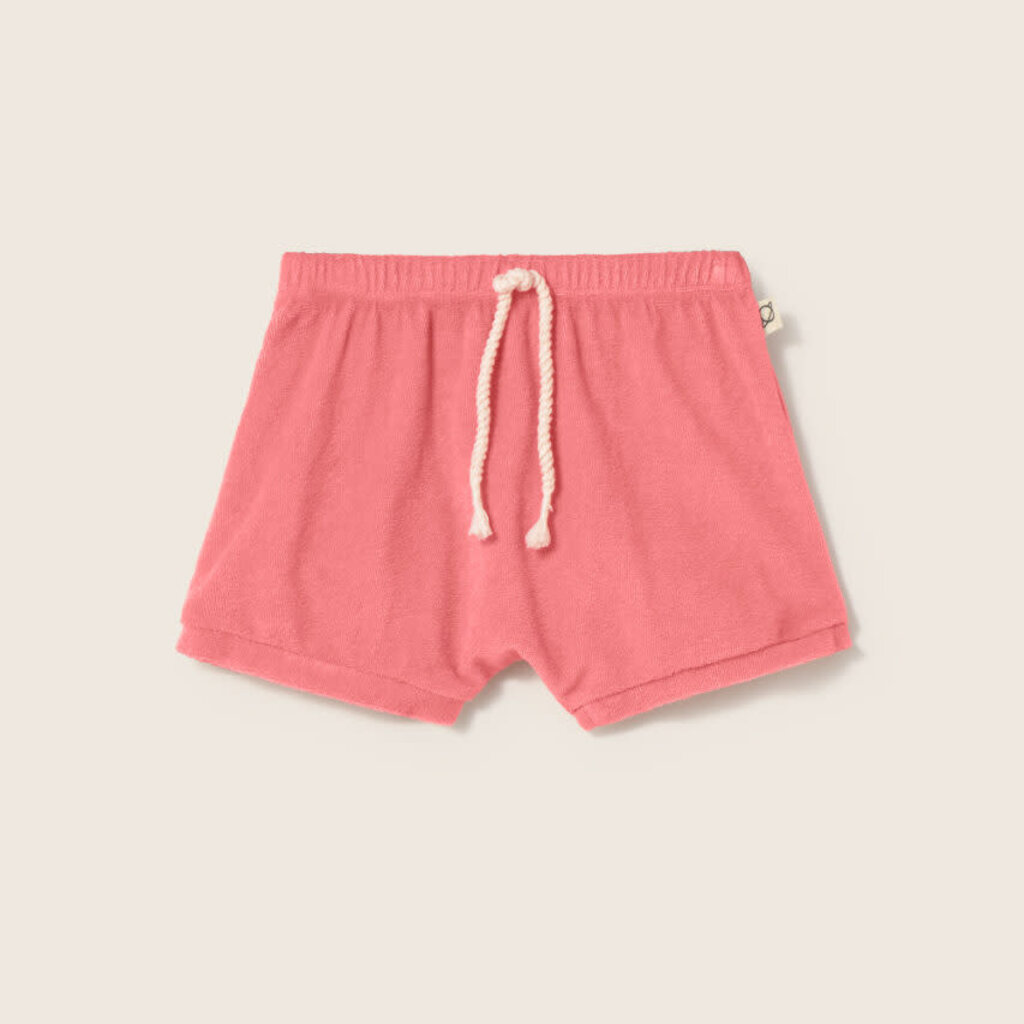 Cozmo Soft Terry Cloth Baby Shorts Rose-Soft Terry Cloth ss26