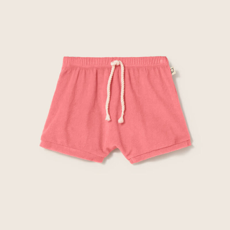 Cozmo Soft Terry Cloth Baby Shorts Rose-Soft Terry Cloth ss26
