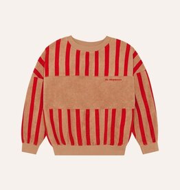 The Campamento Red Stripes Sweatshirt ss26