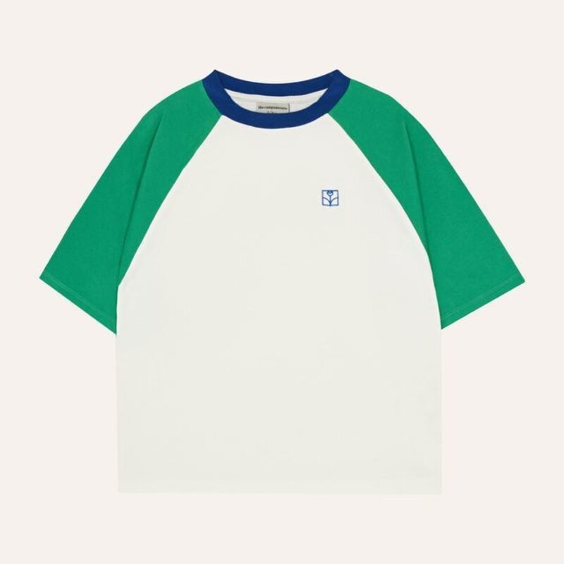 The Campamento Color Block Green Tshirt ss26