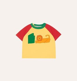 The Campamento Reading Lion Baby Tshirt ss26