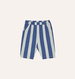The Campamento Blue Stripes Washed Baby Trousers ss26