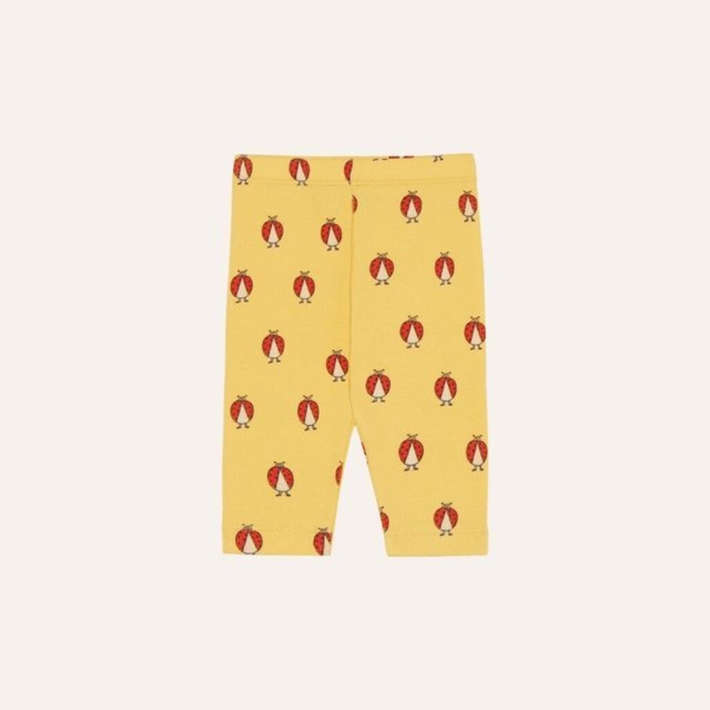 The Campamento Ladybug Allover Yellow Leggings ss26