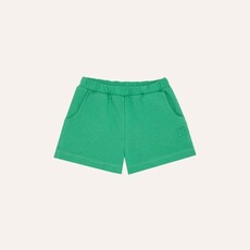 The Campamento Green Washed Baby Shorts ss26