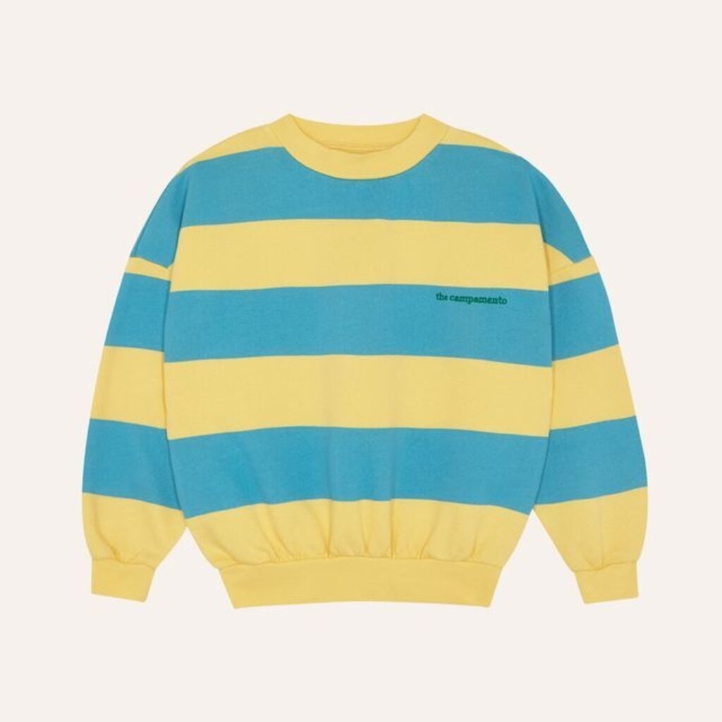 The Campamento Blue Stripes Sweatshirt ss26