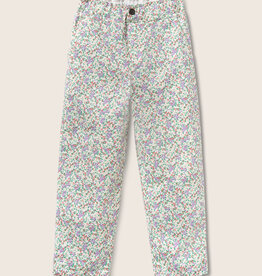 Cozmo Floral Twill Cotton Pants Multi-Floral Twill Cotton ss26