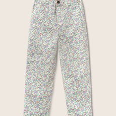Cozmo Floral Twill Cotton Pants Multi-Floral Twill Cotton ss26