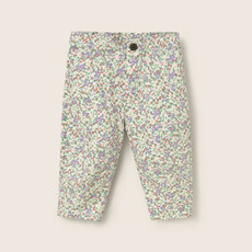 Cozmo Floral Twill Cotton Baby Pants Multi-Floral Twill Cotton ss26