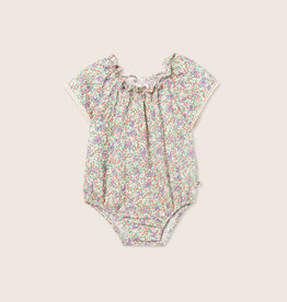 Cozmo Floral Cotton Voile Baby Romper Multi-Floral Cotton Voile ss26