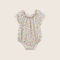 Cozmo Floral Cotton Voile Baby Romper Multi-Floral Cotton Voile ss26