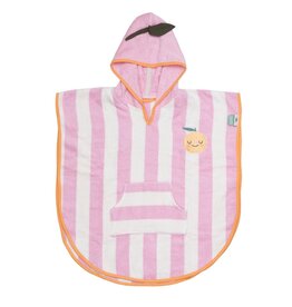 The Cotton Cloud Hooded Poncho Lola Lemon
