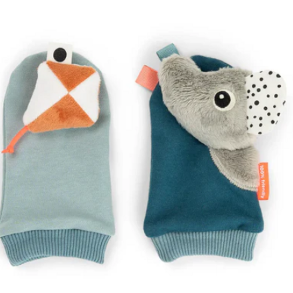 Done by Deer Rattle socks Playground Blue