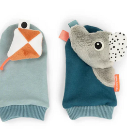 Done by Deer Rattle socks Playground Blue