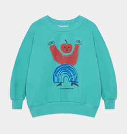 Weekend House Kids Cherry kid sweatshirt Green ss26