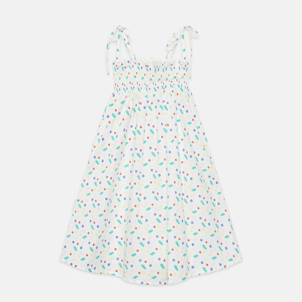 Weekend House Kids Arty shapes dress White ss26