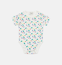Weekend House Kids Arty shapes Baby body White ss26