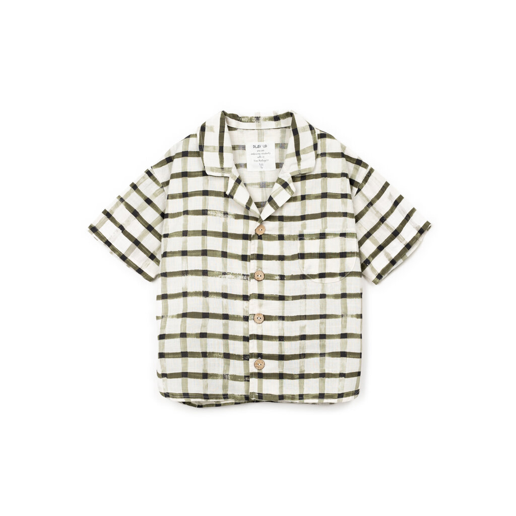 Play Up Chemise En Tissu Imprimé E774B Studio ss26
