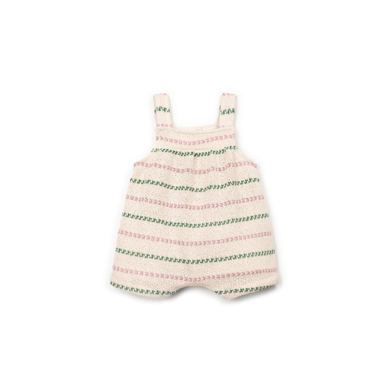 Play Up Combinaison En Jersey Rayé R366P Sculpture ss26