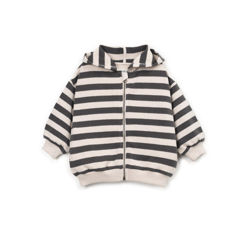 Play Up Gilet En Jersey Rayé R368G Waste ss26
