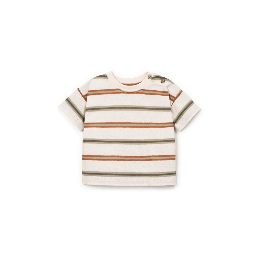 Play Up T-Shirt En Jersey Rayé R360G Texture ss26