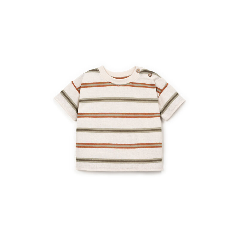 Play Up T-Shirt En Jersey Rayé R360G Texture ss26