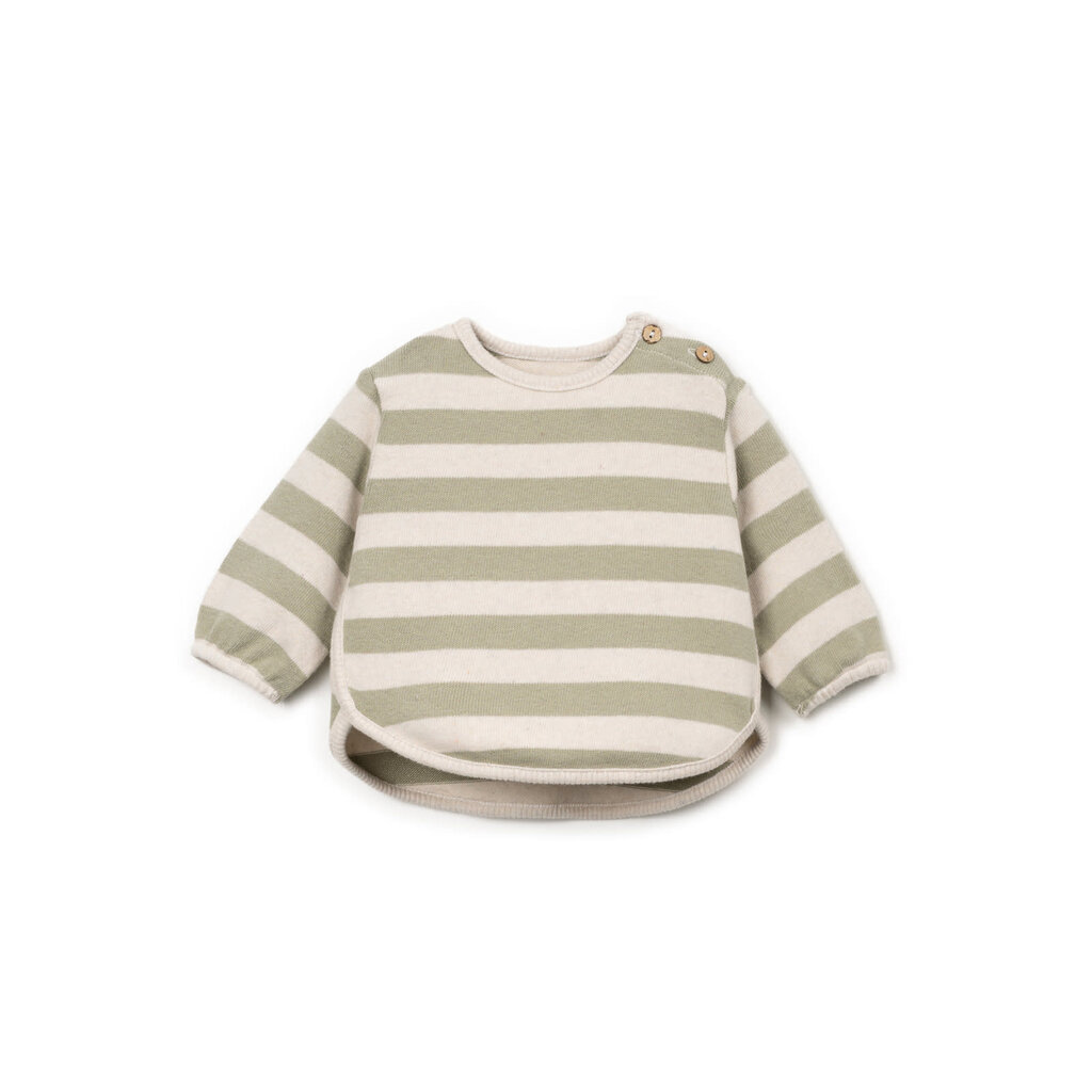 Play Up Sweat En Jersey Rayé R370G Texture ss26