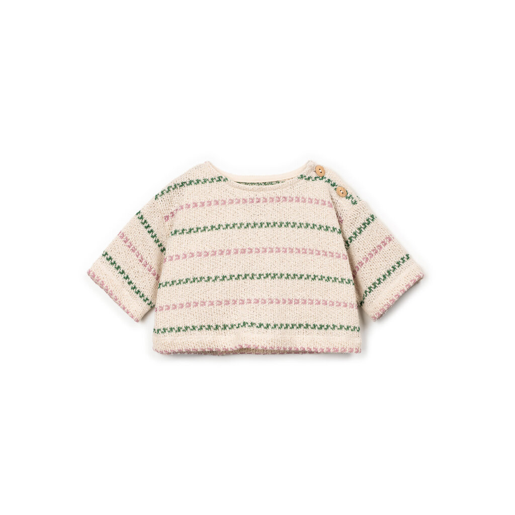 Play Up Sweat En Jersey Rayé R366P Sculpture ss26