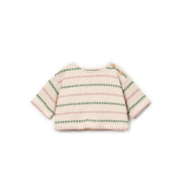 Play Up Sweat En Jersey Rayé R366P Sculpture ss26