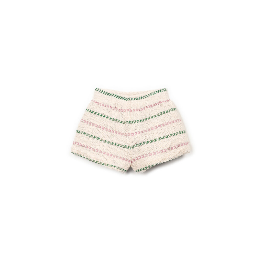 Play Up Short En Jersey Rayé R366P Sculpture ss26