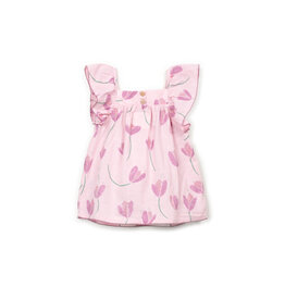 Play Up Robe En Tissu Imprimée E789P Margarida ss26