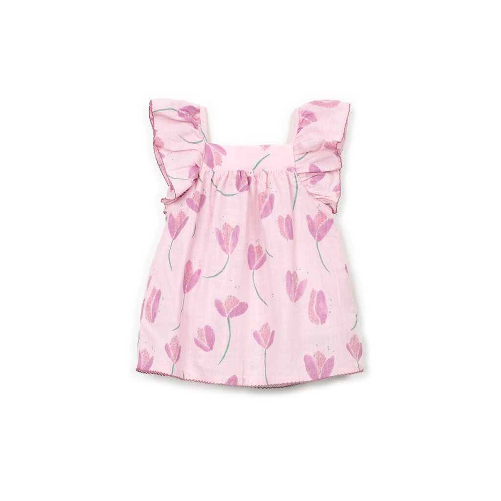Play Up Robe En Tissu Imprimée E789P Margarida ss26