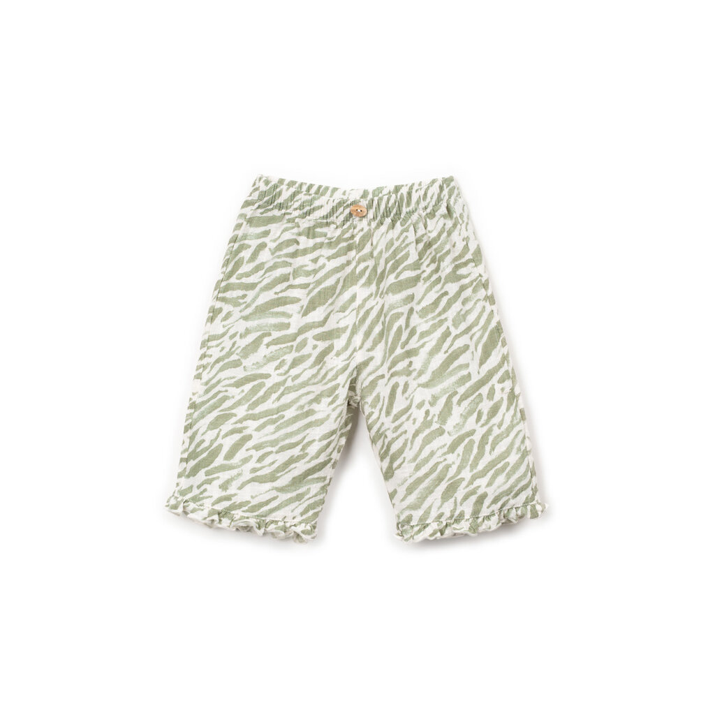 Play Up Pantalon En Tissu Imprimé E755N Bio Resin ss26