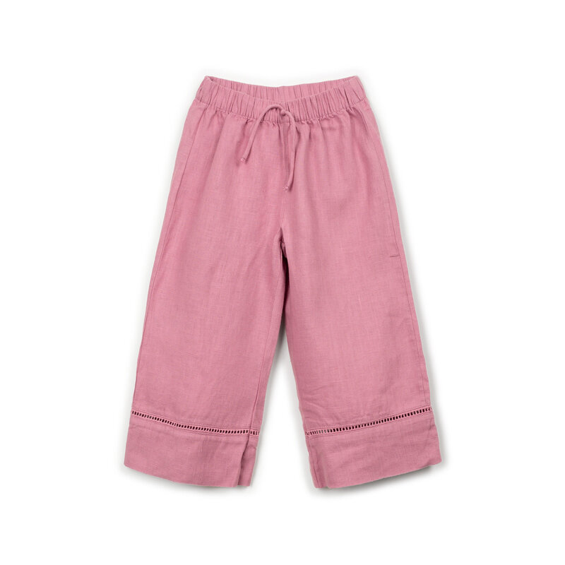 Play Up Pantalon En Lin P4146 Sculpture ss26