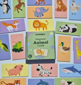 Kinderly Kinderly Magnetische Animal Puzzel (40-delig)