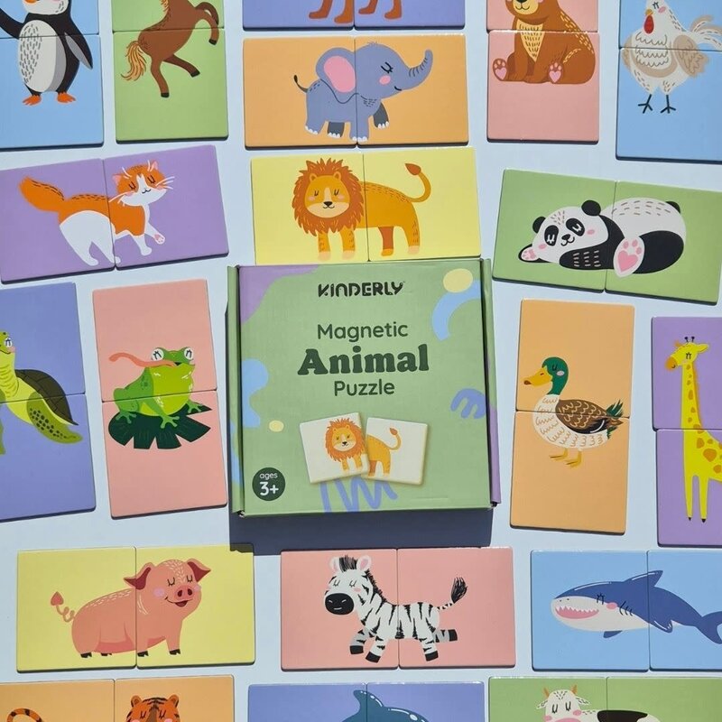 Kinderly Kinderly Magnetische Animal Puzzel (40-delig)