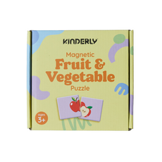 Kinderly Kinderly Magnetische Fruit & Vegetable Puzzel (40-delig)