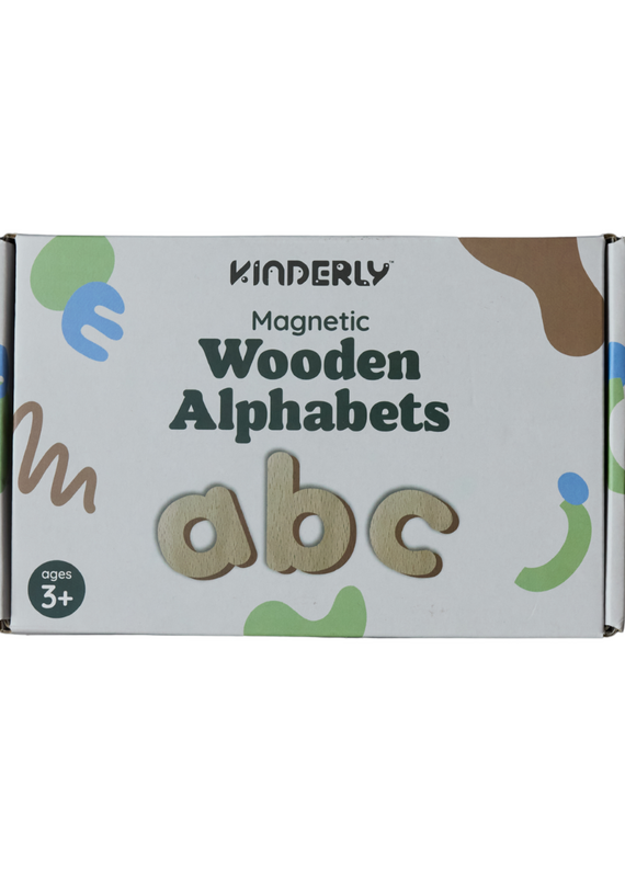 Kinderly Kinderly Magnetische Houten Alfabet (40-delig)