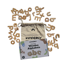 Kinderly Kinderly Magnetische Houten Alfabet (40-delig)