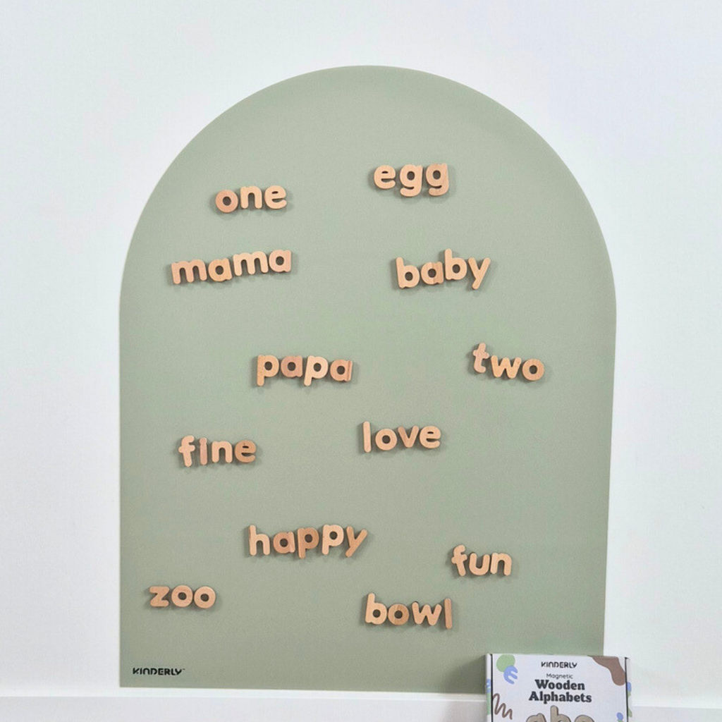 Kinderly Kinderly Magnetische Houten Alfabet (40-delig)