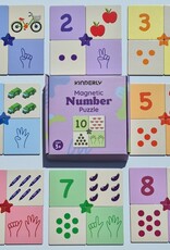 Kinderly Kinderly Magnetische Number Puzzel (40-delig)