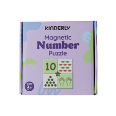 Kinderly Kinderly Magnetische Number Puzzel (40-delig)
