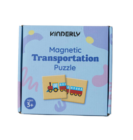 Kinderly Kinderly Magnetische Transportation Puzzel (40-delig)