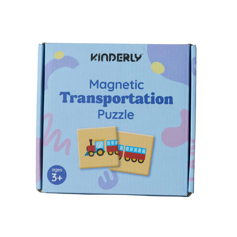 Kinderly Kinderly Magnetische Transportation Puzzel (40-delig)