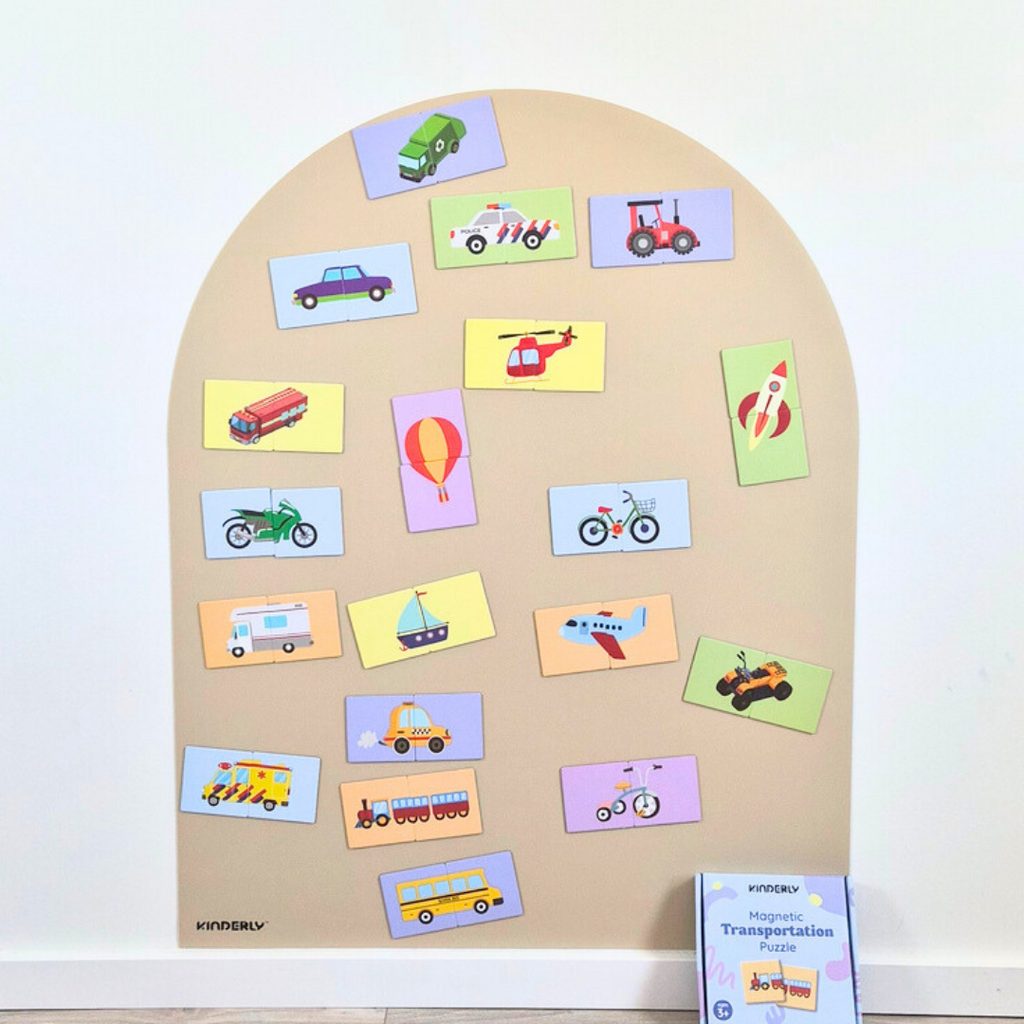 Kinderly Kinderly Magnetische Transportation Puzzel (40-delig)