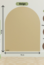 Kinderly Kinderly Verplaatsbare Magnetische Muursticker Beige
