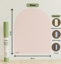 Kinderly Kinderly Verplaatsbare Magnetische Muursticker Rose