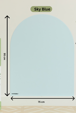 Kinderly Kinderly Verplaatsbare Magnetische Muursticker Sky Blue