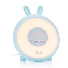 Rabbit & Friends Rabbit Wake Up Lamp with Alarm Clock, blue