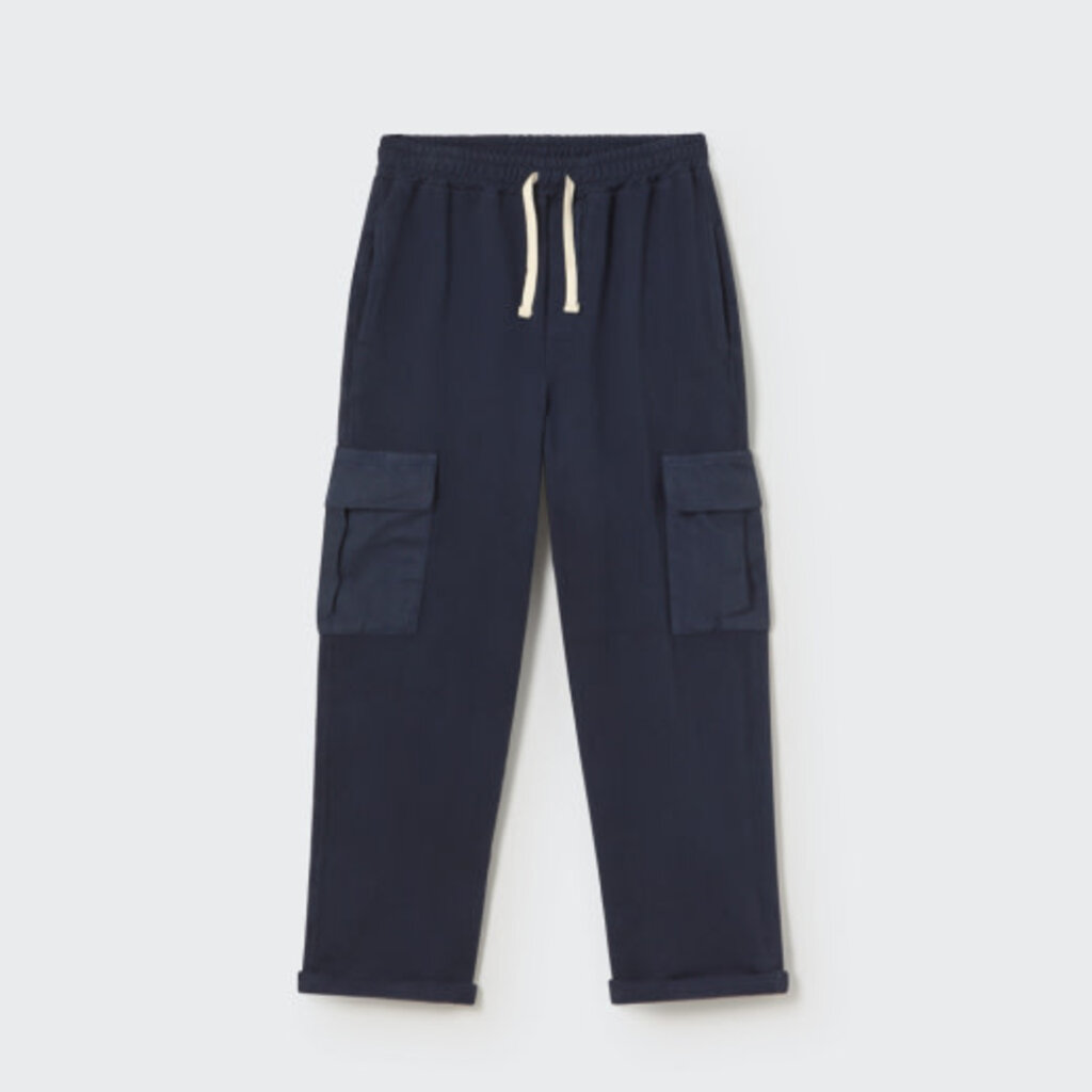 Cozmo Soft Brushed Fleece Pants Navy-Soft Brushed Fleece
